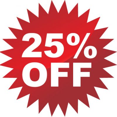 icon 25%off
